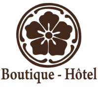 logo & boutique hotel marron logo & boutique hotel marron